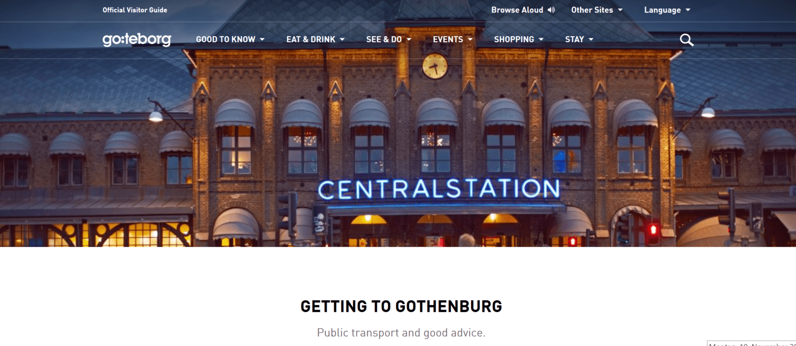 (c) Gothenburg Official Visitor Guide