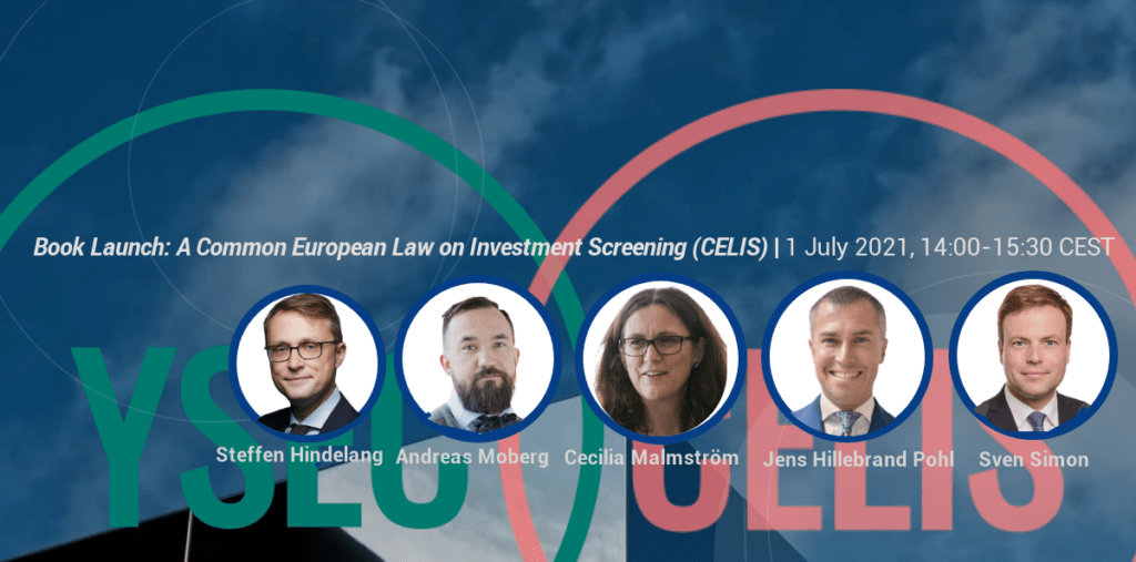 Video of the Book Launch: A Common European Law on Investment Screening (Springer 2021)