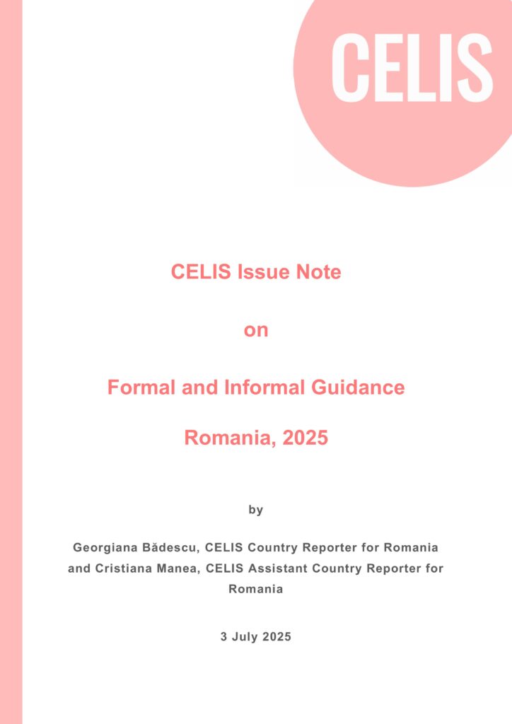 Issue Note Romania Formal and Informal Guidance